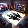 1pc Jul  rapper Print Area Rug - Soft, Washable Non-Slip Indoor Mat for Office Chairs, Living Room, Home Office Decorative Rug