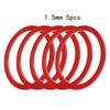 Versatile 5pcs Aluminium Alloy Spacer Set for Bike Cassette and Bottom Bracket