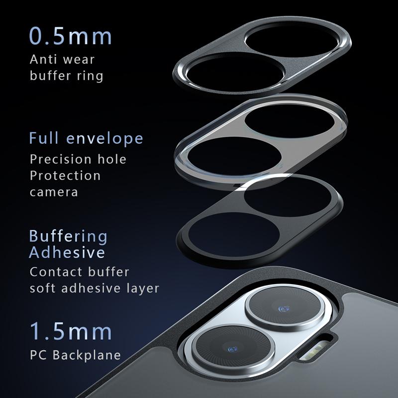 Para Capa Xiaomi POCO F7 à Prova de Choque Magnética Fosca PC+TPU Anti-impressão Digital Translúcida para Redmi Turbo4 Pro