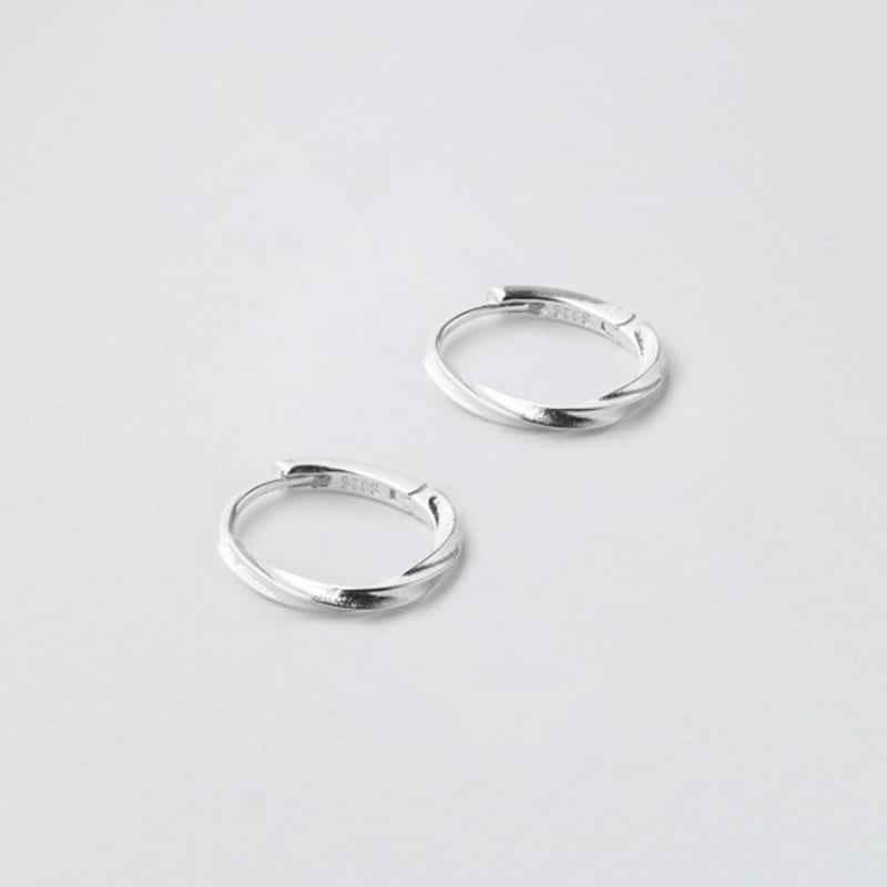 Another Layer Light Silky Earring (silver925)(2color)