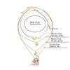 Adjustable Length Shell Necklace for Women Multi-layer Neck Chain Bohemian Beach Accessory Unique Handmade Jewelry