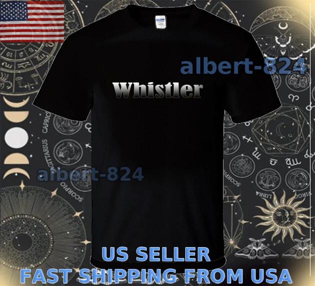 

NEW SHIRT WHISTLER BLACKCOMB BC SKI LOGO T shirt FUNNY AMERICAN SIZE S TO 5XL M