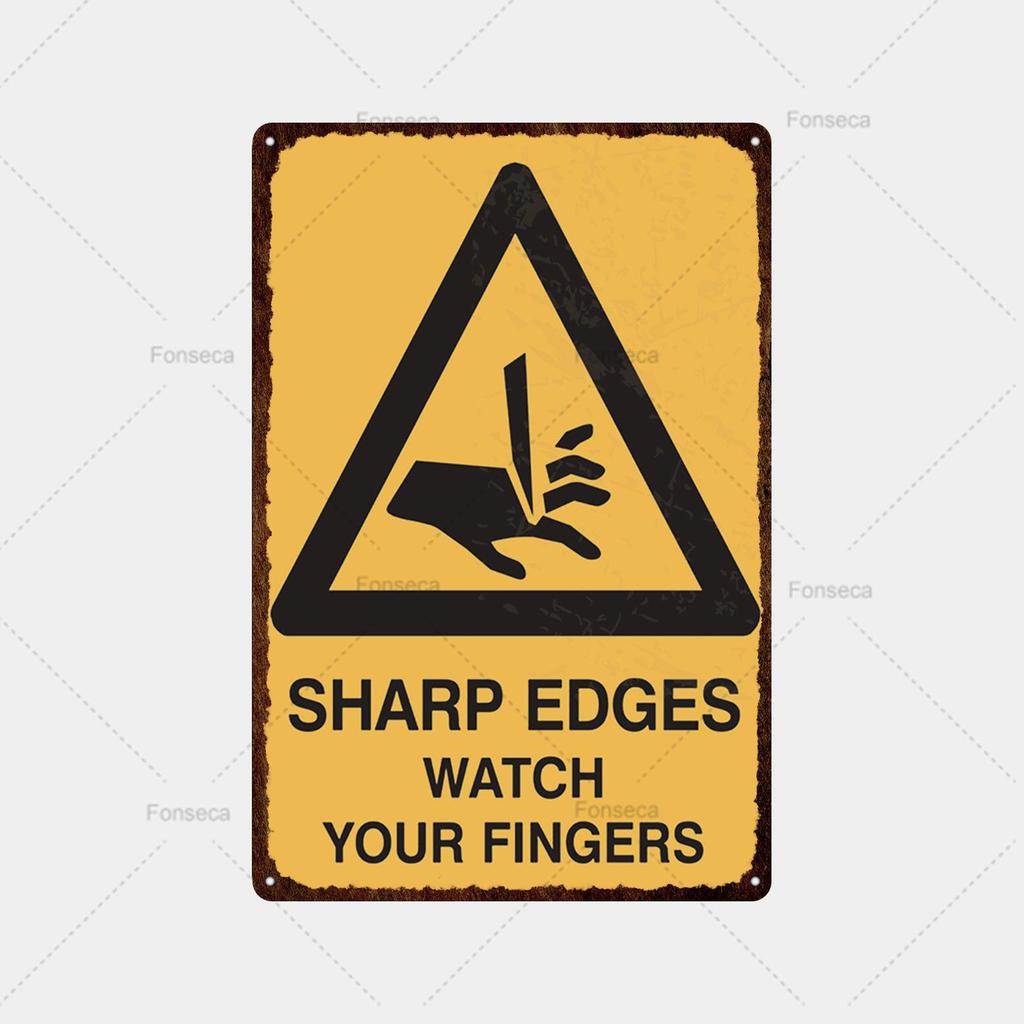 Forbud advarselskilt metallskilt retro blikkskilt plakett metallbar retro veggdekor hjem klubb mannehule metallplakat