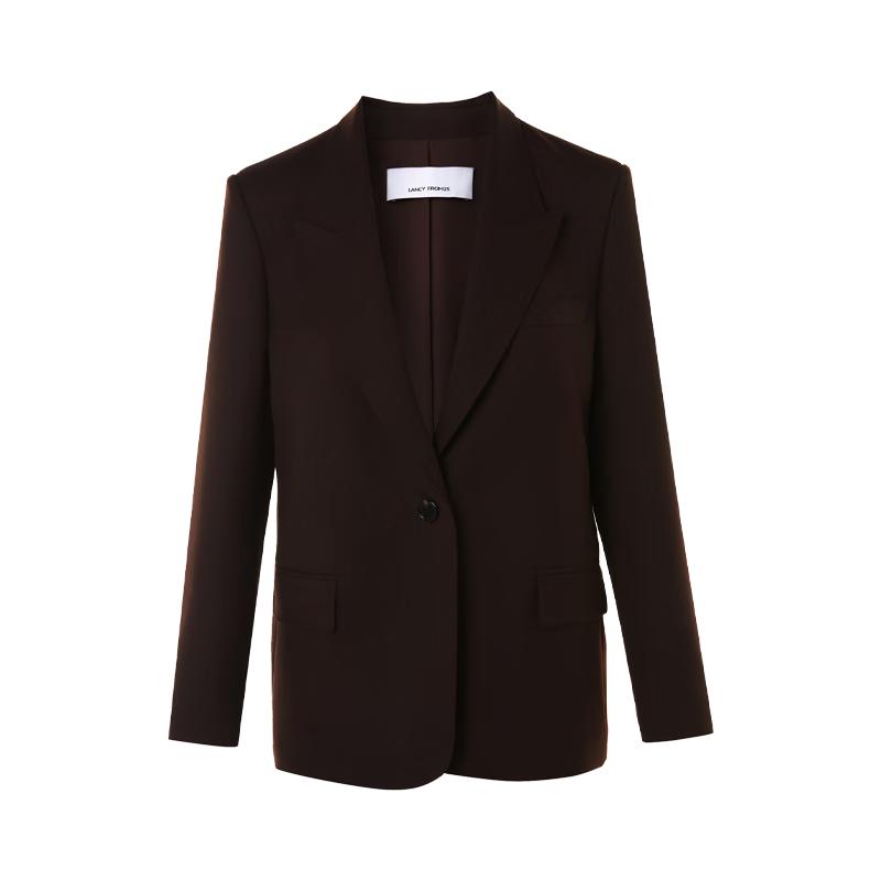 Lancy Women's Wool Blend Business Suit Jacket