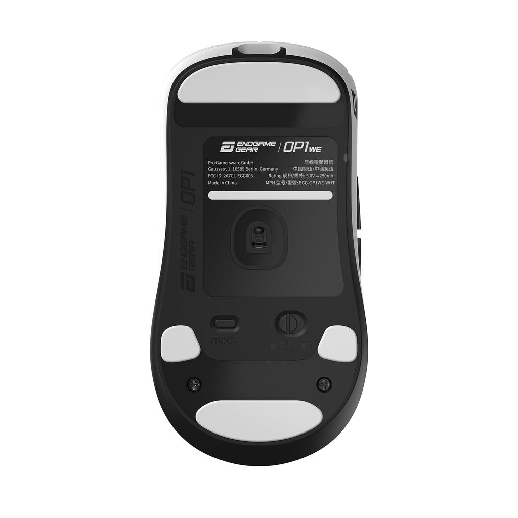 Endgame Gear OP1we Wireless Gaming White Mouse, (EGG-OP1WE-WHT)