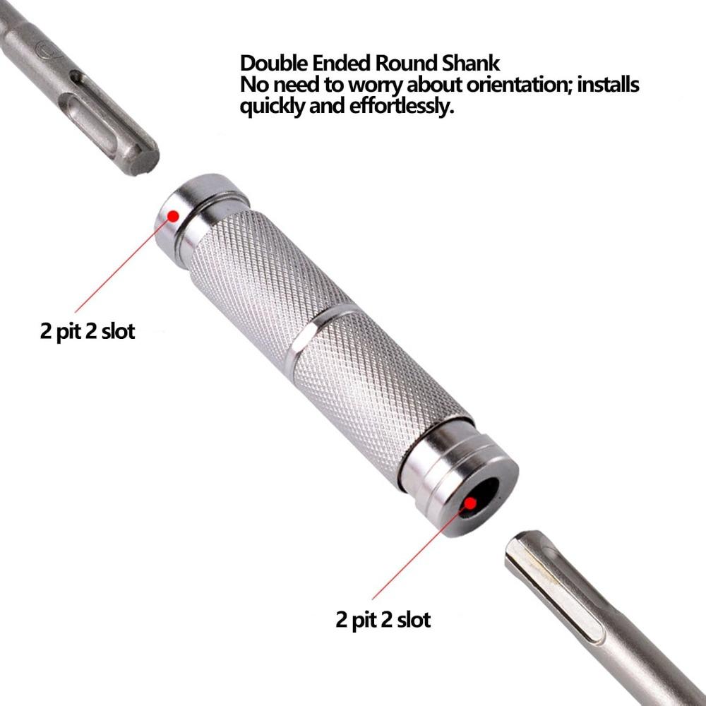 Quick-Change Collet Drill Extension Adapter Rotary Hammer Extension  Flexible Operation