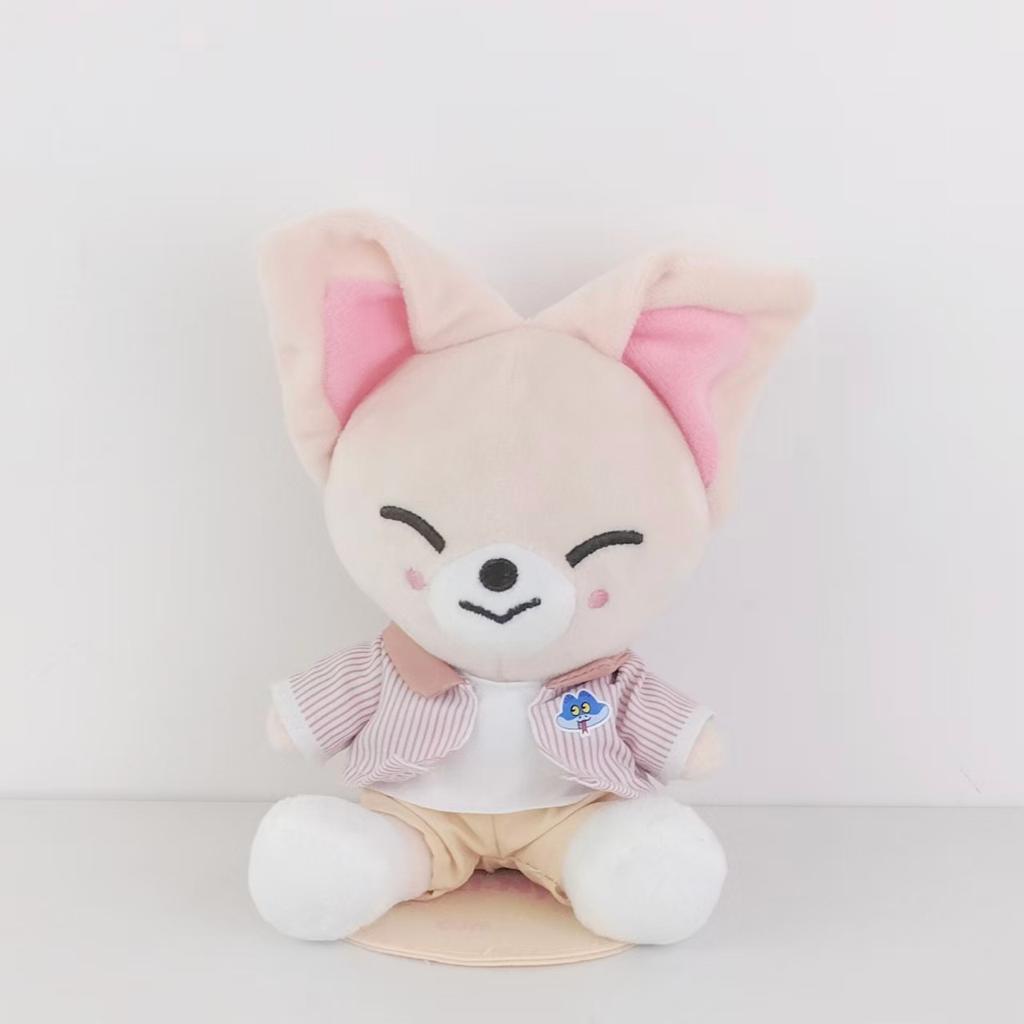 Плюшевая кукла Kpop Stray Kids SKZOO с одеждой, Игрушка-животное для переодевания, Коллекционная фигурка, Подарок для фаната из фандома STAY