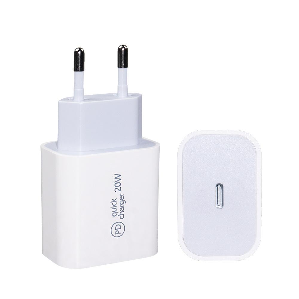 

Быстрая зарядка PD20W подходит для зарядного устройства Apple для мобильных телефонов, сертифицированного в США зарядного устройства Power Bank, адаптера, сертифицированного в Европе European standard