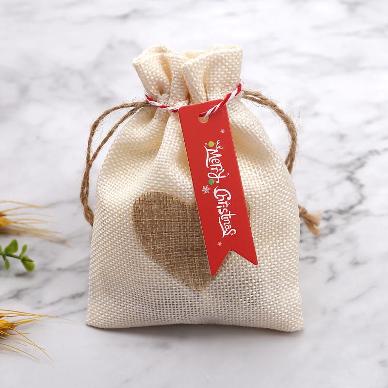100 Etichette Regalo di Natale Etichette per Regali Festivi con Design Scritta Merry Christmas Etichette Decorative da Appendere