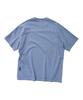 Loghideumatin Pigment Dying Over Fit Ts (Blue)