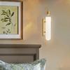 Balde - LED Wall Lamp 65 cm Gold Metal + Glass