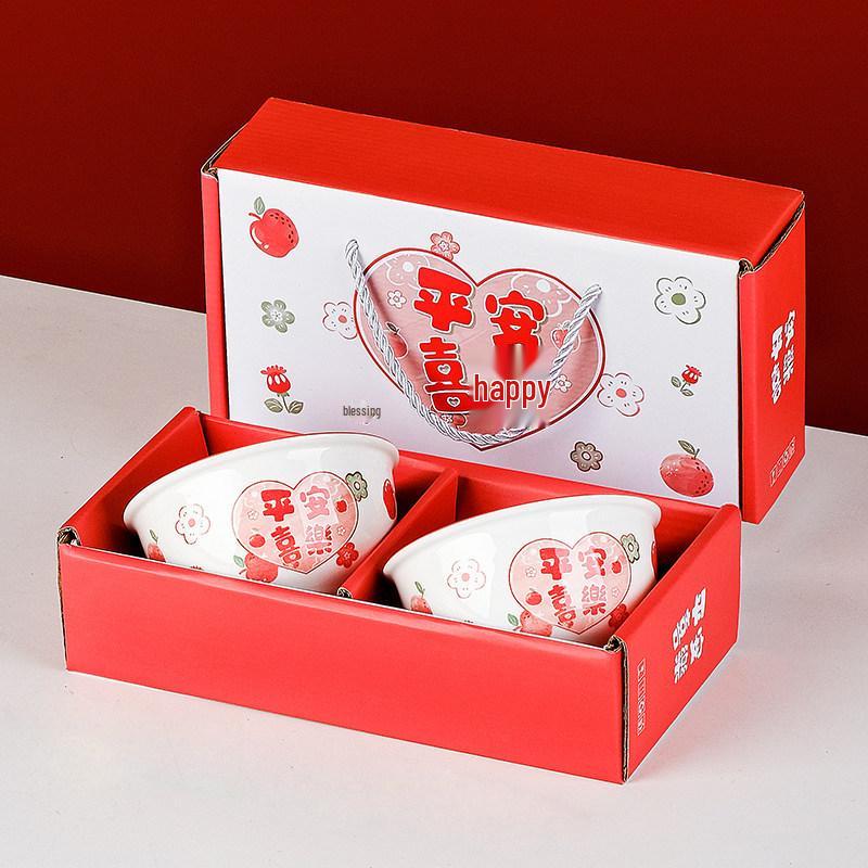 Business Gift Box: Wedding, Souvenir Chopsticks & Bowl Set for Customers & March 8th Occasions