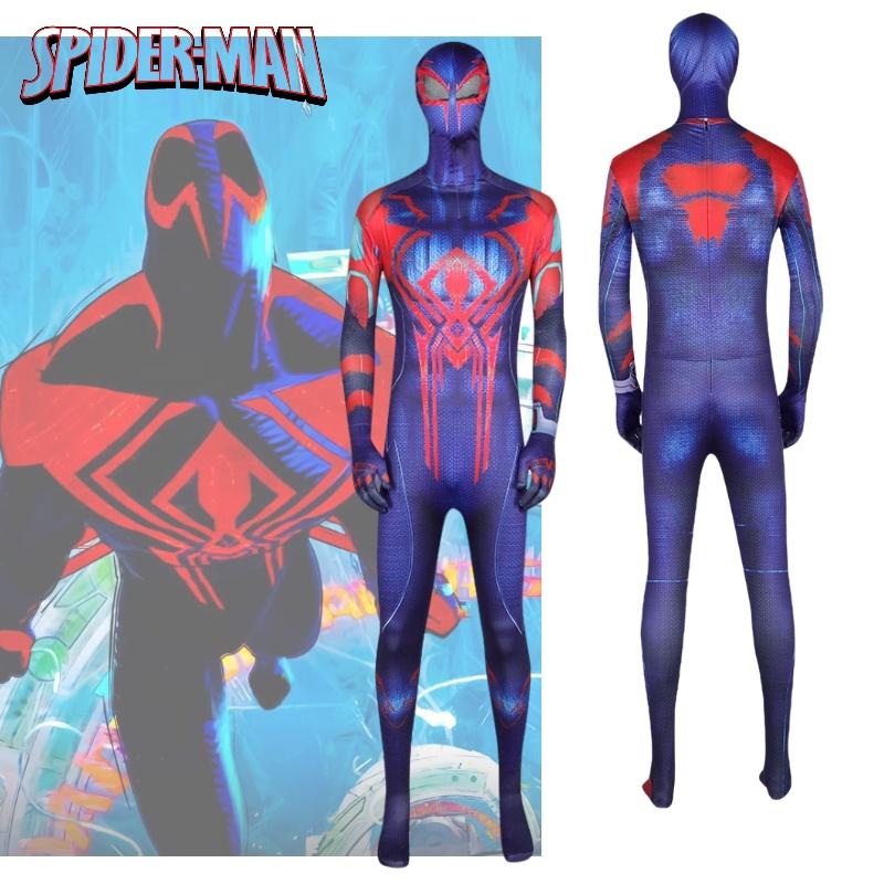 Sweet Dada Space Self-sufficient Hero 2099 Cosplay Bodysuit Costume For Men Full Set With Hood