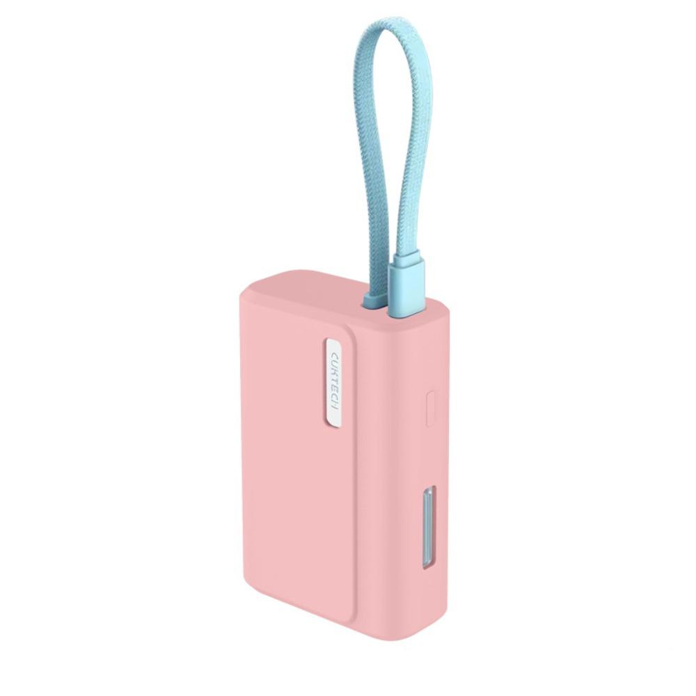 Silicone Portable Charger Protective Case Anti Drop with Lanyard Carrying Organizer Case Soft for CUKTECH CP13 10000mAh