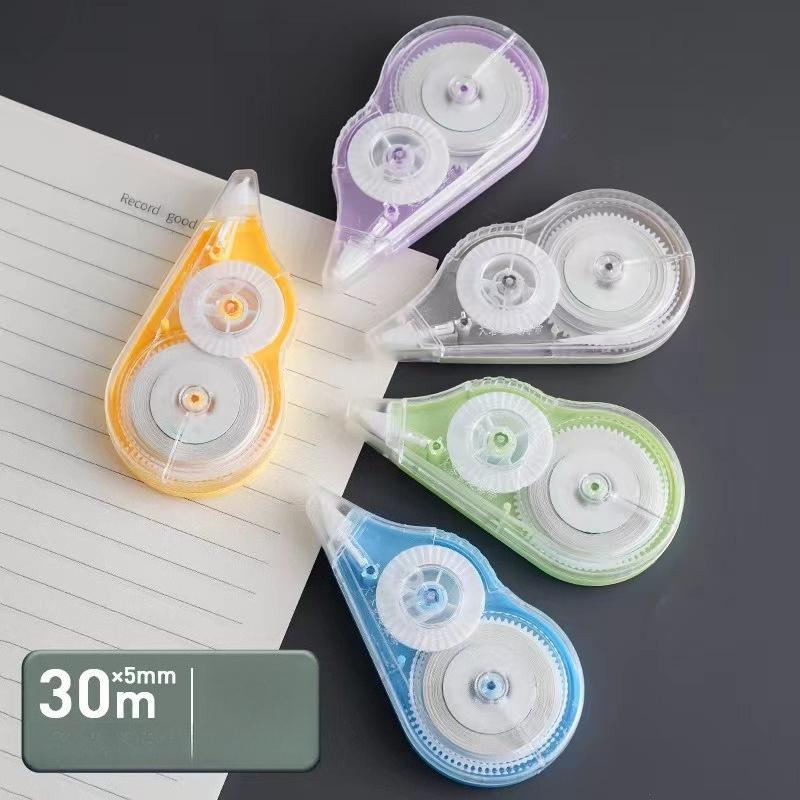 5 ks 30M Korekční páska Velkokapacitní korekční páska Pro studenty Použití Modifikovaná Překlep Kreativní psací potřeby Školní učení