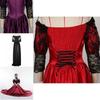 Renaissance Festival Party Cosplay Dress Victorian Gothic Vintage Retro Women's Ball Gown