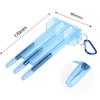 Dart Box, Portable Transparent Nylon Darts Storage Box, Integrated Universal Dart Box With Lock Buckle Hands-Free Storage Case For Most Darts