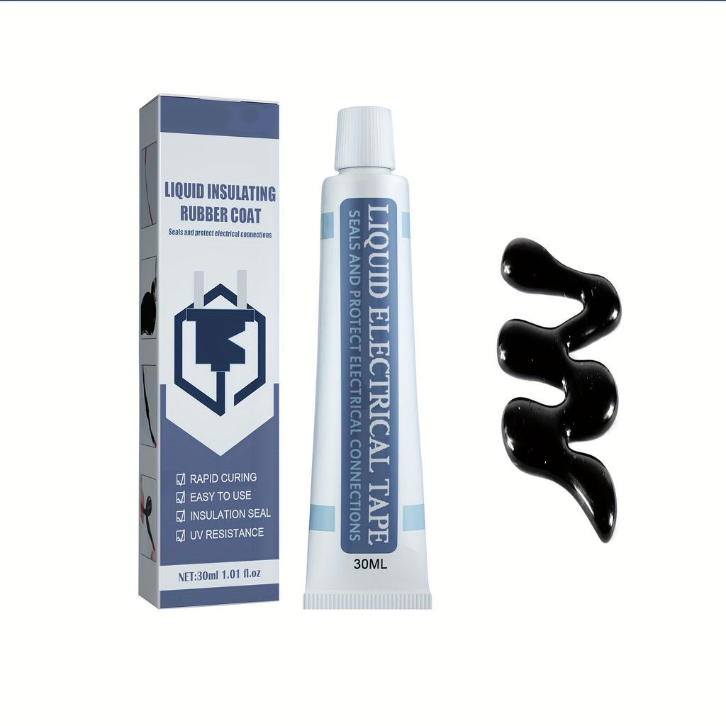 Liquid Insulation Tape Lithium Battery Sealant Circuit Board Waterproof Adhesive Flame Retardant High Temperature Resistanc 30ML