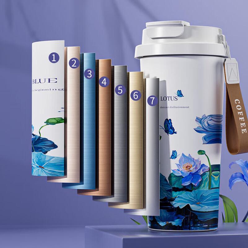 Kapbodon 316 Stainless Steel Dual-Use Travel Thermos Mug