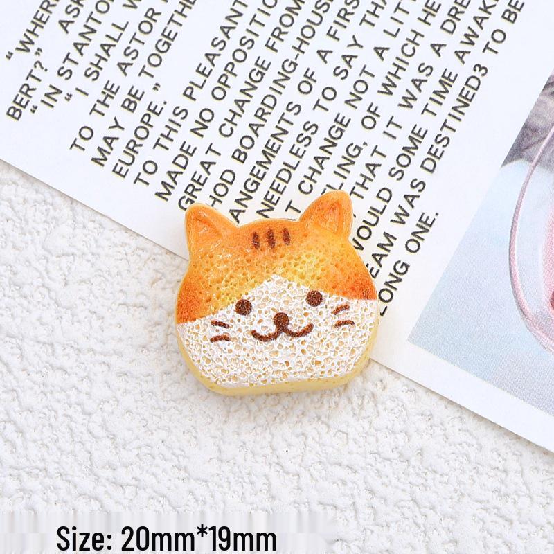 Cartoon Resin Chocolate Candy Hair Clip & Croc Charms DIY Ornaments
