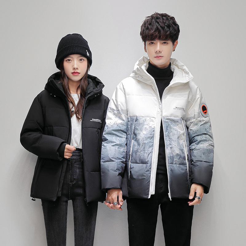 Cárdigan de Invierno para Hombre Talla Grande Cálido Suelto Casual Corto con Capucha Cremallera Chaqueta Solapa Abrigo Deportivo para Exterior