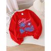 Europäische Größen Mädchen Weiches Rundhals-Sweatshirt Saltu Soul Tropischer Strand Palmenbaum Sonnenschein Aufdruck, Lässig Vielseitig Kombinierbar, Ideales Urlaubsgeschenk