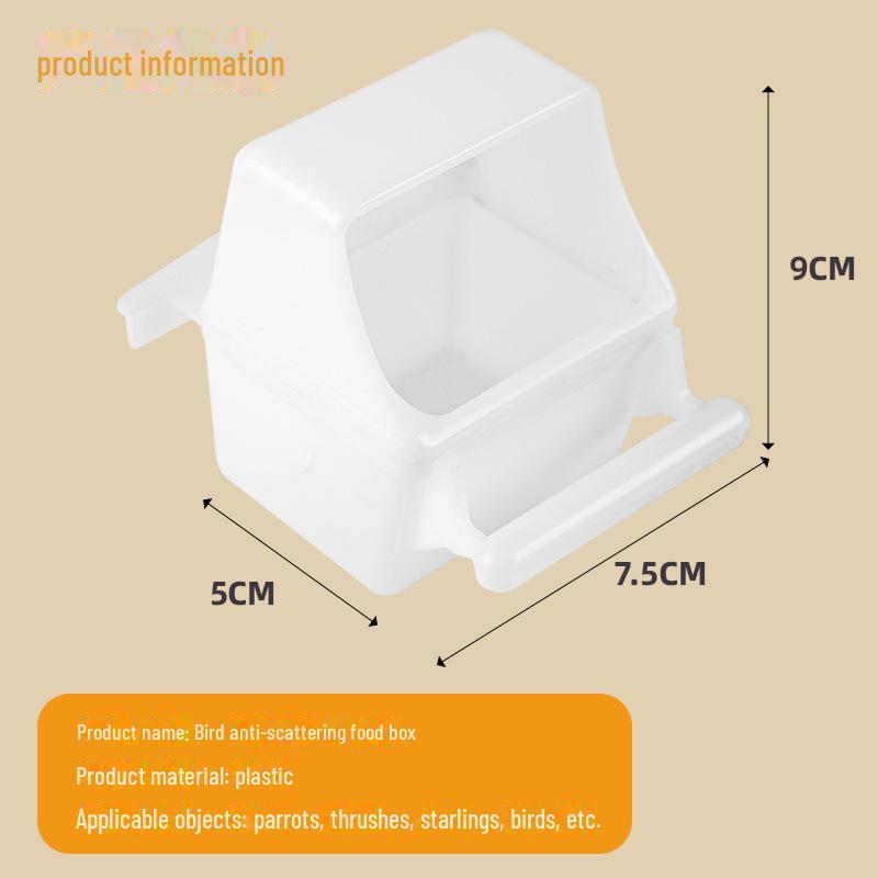 

Подвесная клетка для попугаев с едой - шкура тигра, черный феникс, большая емкость
