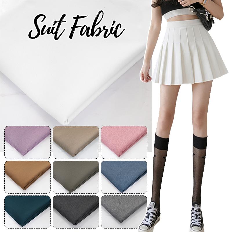 50*150cm Cotton Blended Fabric For DIY Shirt JK Skirts Fashion Suit Fabric Sewing Pants Bag Uniform Luggage Home Textile Cloth
