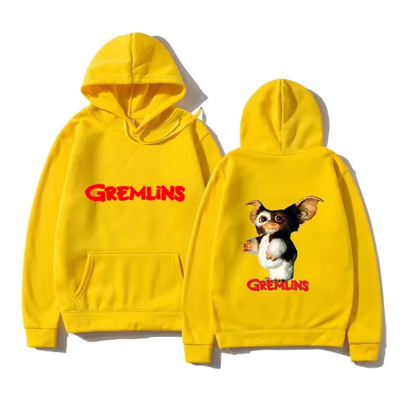 

2024 Чоловічі толстовки з капюшоном Gremlins Gizmo Kawaii Printed Pullover Чоловічий новий повсякденний одяг для відпочинку спортивний одяг Жіноча модна толстовка XXL