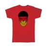Gift T-Shirt : Germany Flag Skull German National Colors