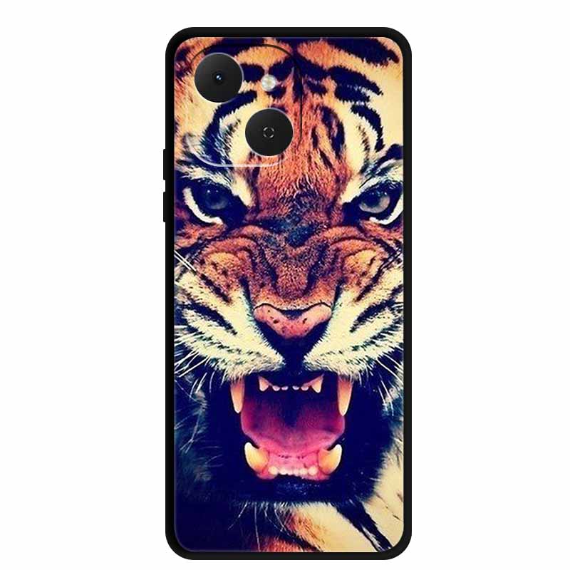 Phone Cover For Tecno Spark 40C Cases Silicone Bumper Lovely Soft TPU Coque for Spark 40 C Funda Tecno Pop 10 Pro Protector Case