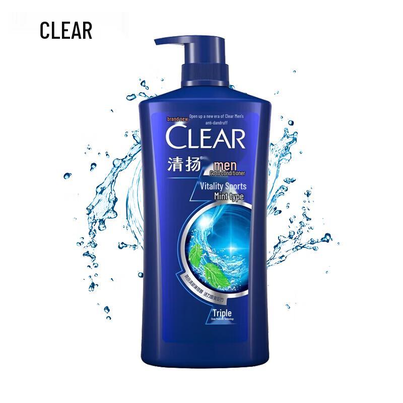 Clear Men Vitality Sport Mint Anti-Dandruff Shampoo