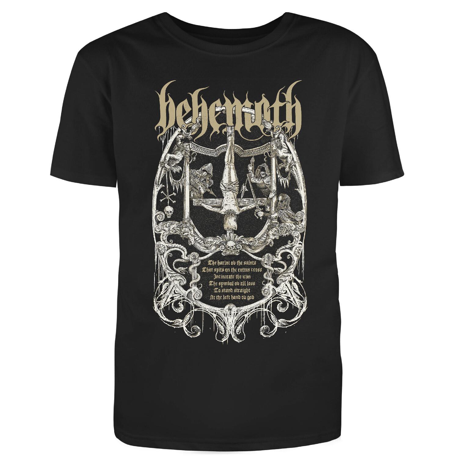 Behemoth Harlott Рубашка S-XXL Футболка Официальная Футболка Группы S