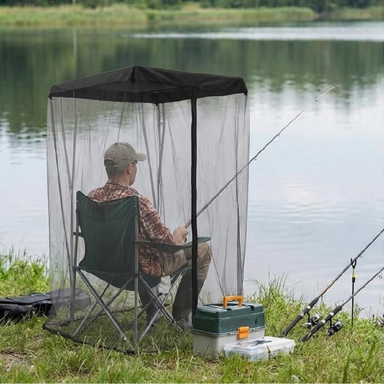 Outdoor Swing Sun Protecting Cover Camping Fishing Chair Mosquitoes Net Tent For Patios Chair Anti-mosquitoes Sunshades