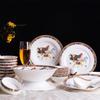 Chu Yi Qi 'Successful Horse' 58-Piece Bone China Dinnerware Set