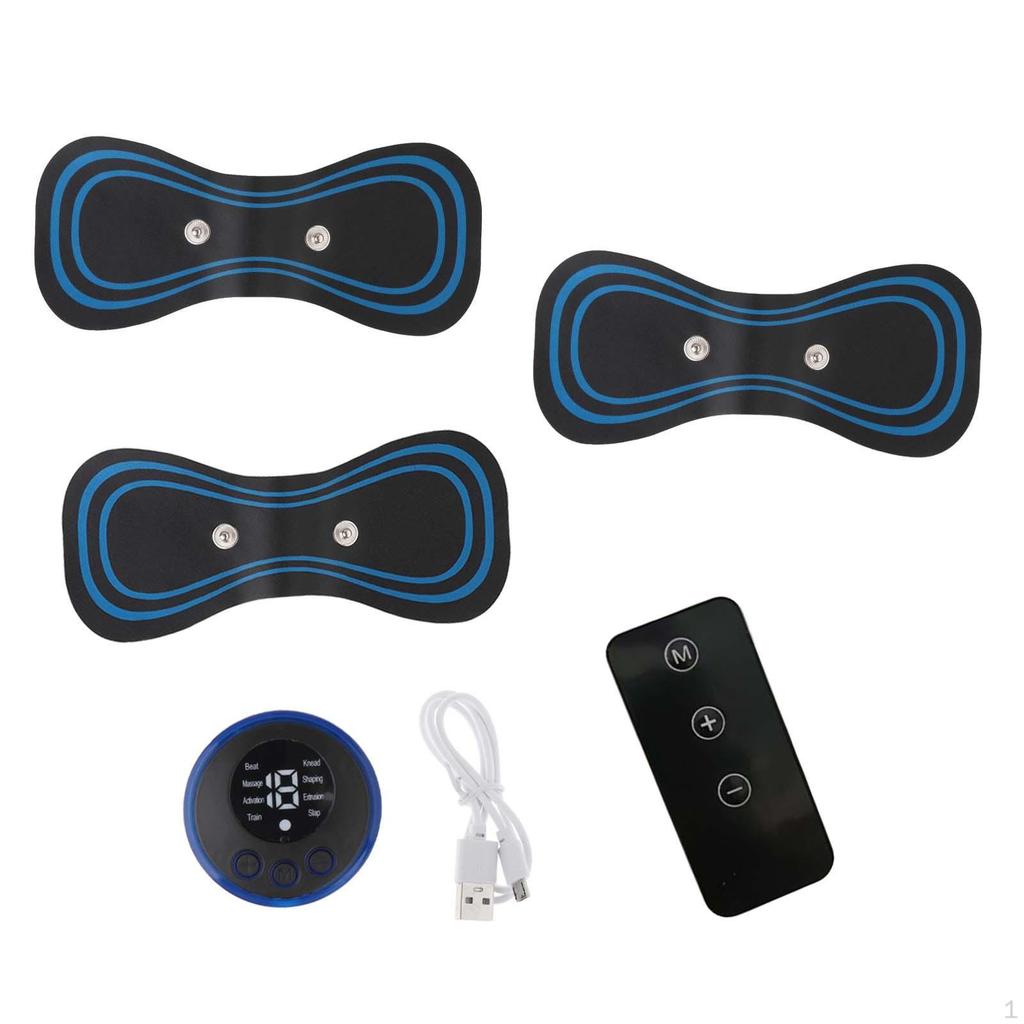 Massage Patch 8 Modes 19 Levels Gifts Mini Device for Neck Foot Back
