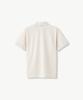 STCO Diems Lecture Silket Pq Collared Neck Short Sleeve T-Shirt Ivory (Classic Fit)_Dtsvb12Csi