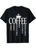 Christian Coffee Forgiveness T-Shirt Religious Graphic Tee Casual Cotton Top for Men Women