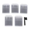 40 Pcs Sound Aid Wachs Wache Filter ABS Kunststoff Ohrenschmalz Wachen Filter Kopfhörer Reinigung Kit