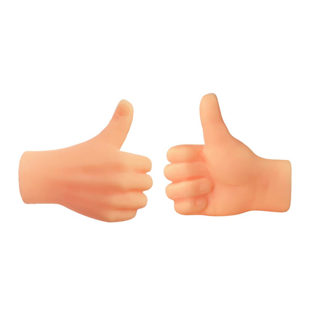 7 Pcs Tiny Finger Hands, Funny Mini Hands Puppets, Miniature Small Hands, Realistic Design Mini Hand, Pet Cat Toys, Gag Performance Party Favors