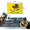 Tread On Them Flag Killdozer Flag 3x5 Ft Funny Man Cave Wall Banner for Room Teen Girls Indoor Outdoor Party Bedroom and College Dorm Wall Decor