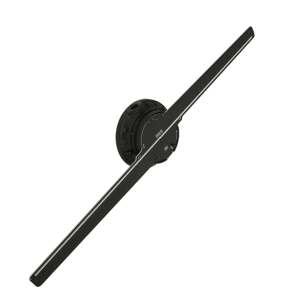 Wiatrak LED 3D z hologramem do wyświetlania reklam dla biznesu, szyldy sklepowe, bar, impreza, wyświetlacz reklamowy