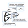 Sistema di Pulegge per Esercizi Spalle Attrezzatura per Allenamento Braccia da Appendere alla Porta per Stretching Cinghia per Allenamento con Pulegge per Spalle