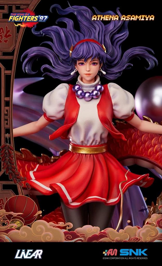 THE KING OF FIGHTERS Athena Asamiya Scale Polystone Painted Finished Figure LiNEAR/Kaitendo '97 1/4
