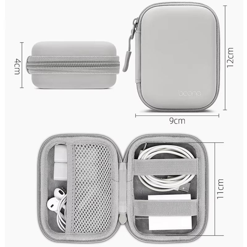 Portable Earphone Storage Bag Data Cable Organizer Bag Multifunctional Digital Gadgets Case For Charger U Disk Protective Cover