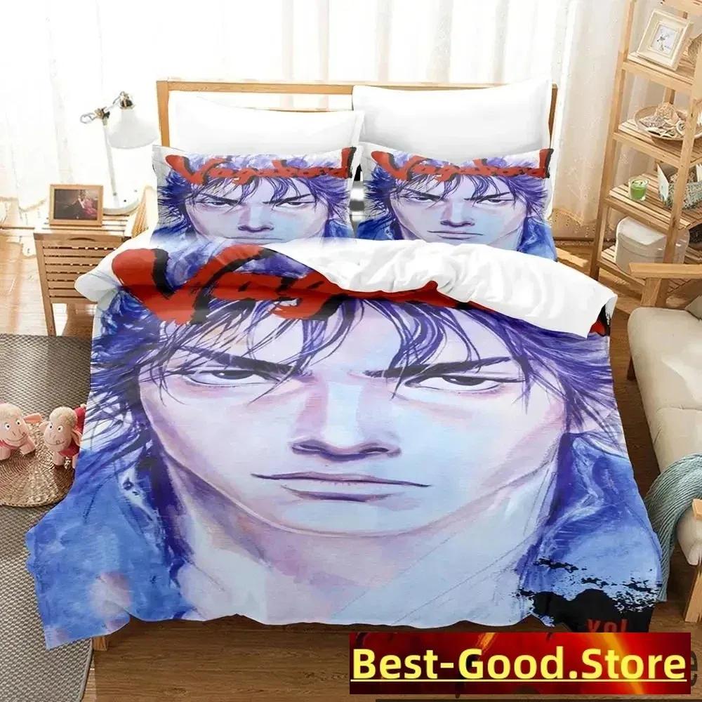 3D Print Vagabond Bedding Set Duvet Cover Bed Set Quilt Cover Pillowcase Comforter King Queen Size Boys Adult Bedding Set