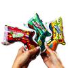 Internet celebrity handheld automatic inflatable fireworks gun wedding spray flower new year party birthday party atmosphere props