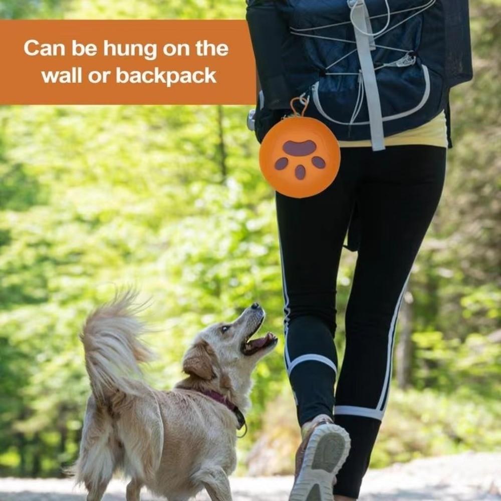 Silicone Dog Drinking Box Portable Collapsible Pet Bowl New Puppy Dual Bowl Pet Travel