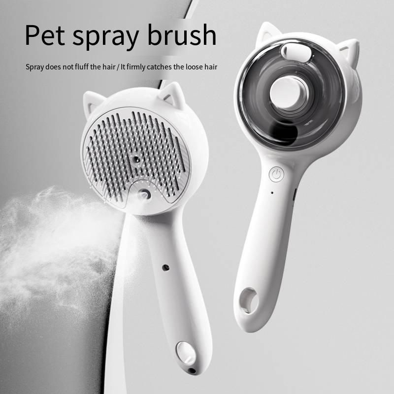 Расческа-спрей для питомцев, массаж кошки, против летающих волос, против пушистости, удаление шерсти в один клик, стайлинг для собаки, расческа, товары для животных.