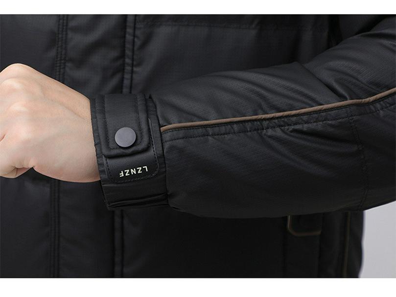 Men's 2025 Autumn/Winter White Duck Down Jacket - Thick Warm Stand Collar Outerwear